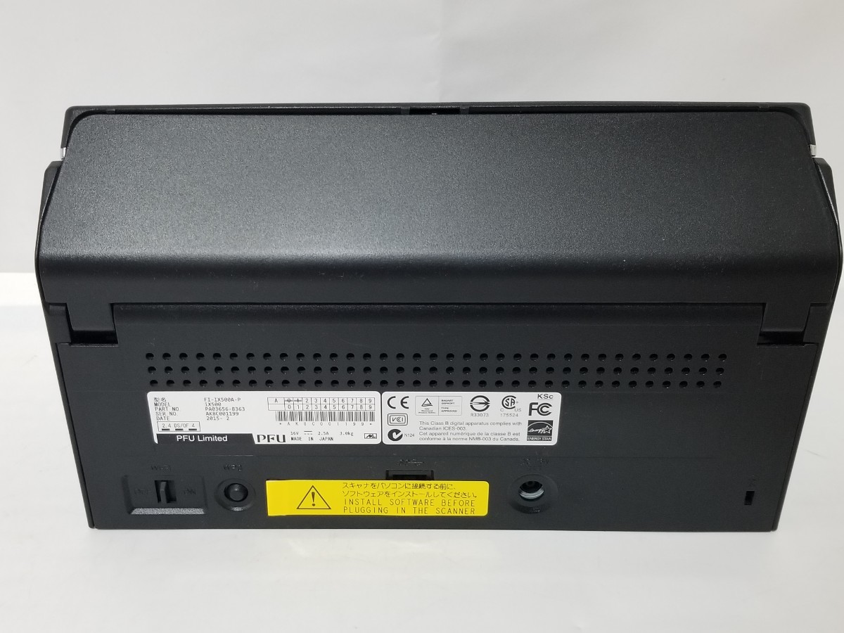 未使用品 美品 富士通 FUJITSU IX500 ScanSnap スキャナー