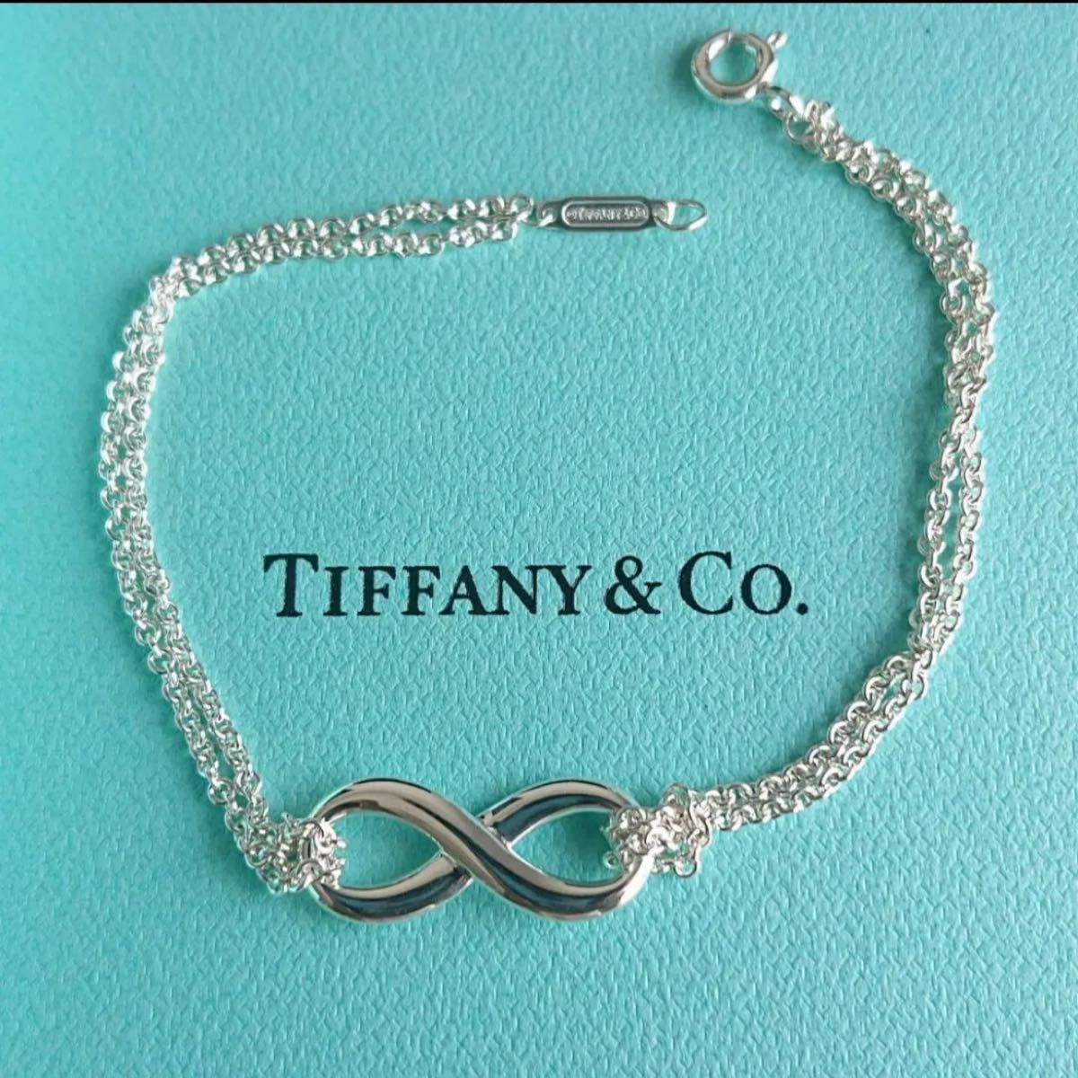 美品 TIFFANY&Co ティファニー インフィニティ ブレスレット|PayPayフリマ