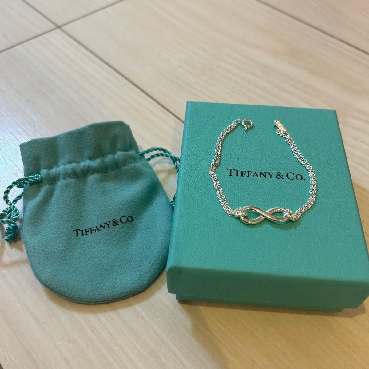 Tiffany&Co. 美品 インフィニティ 16.5号 ユニセックス-