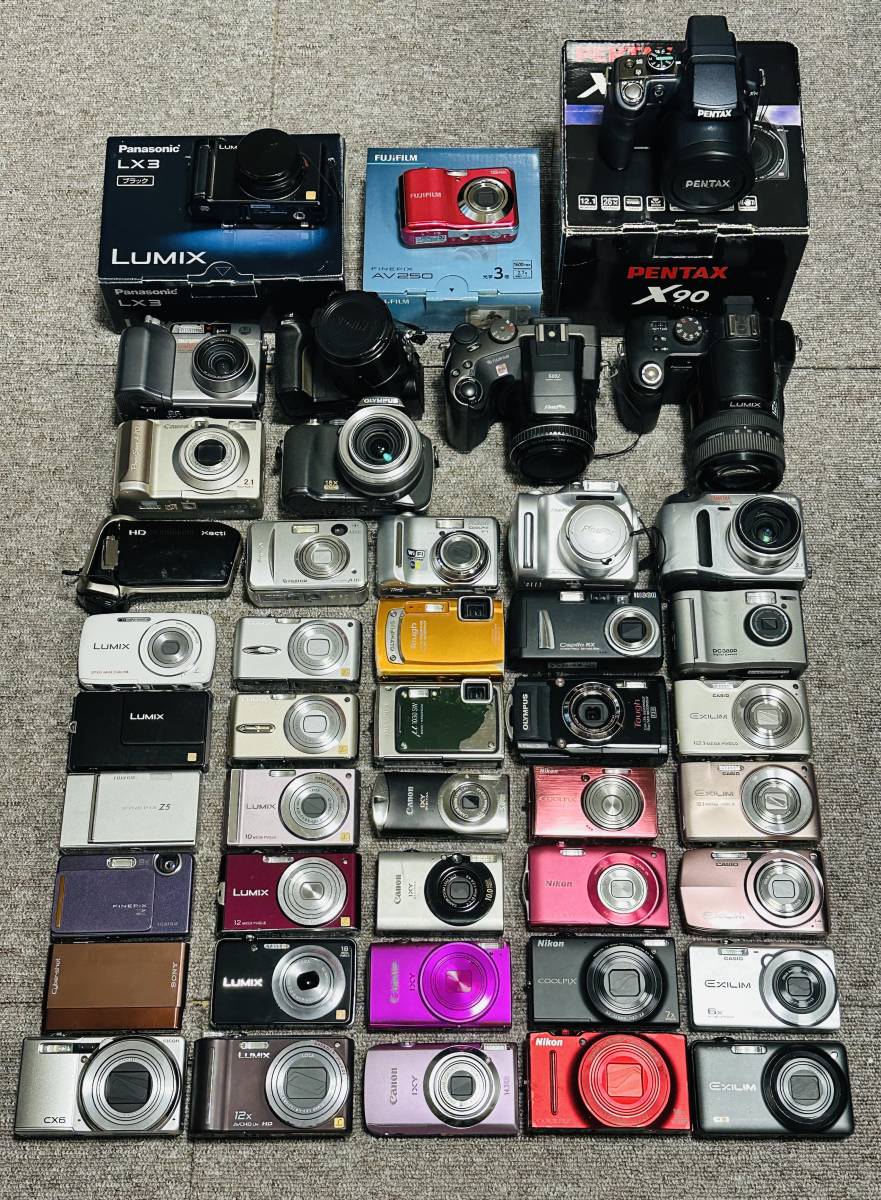 デジカメ☆まとめて出品☆Nikon/Canon/Panasonic/SONY/CASIO/RICOH