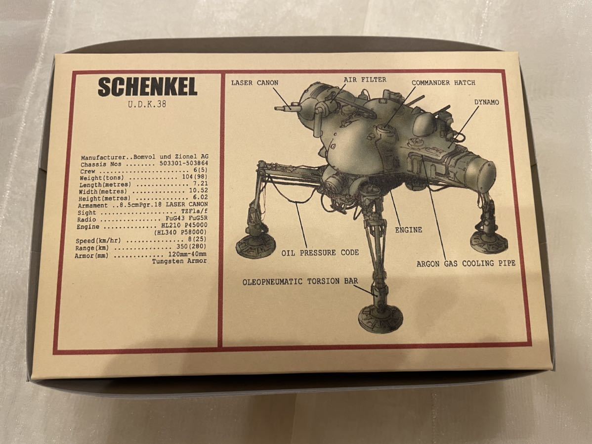 未組立 マシーネンクリーガー Ma K SCHENKEL シェンケル 1/76