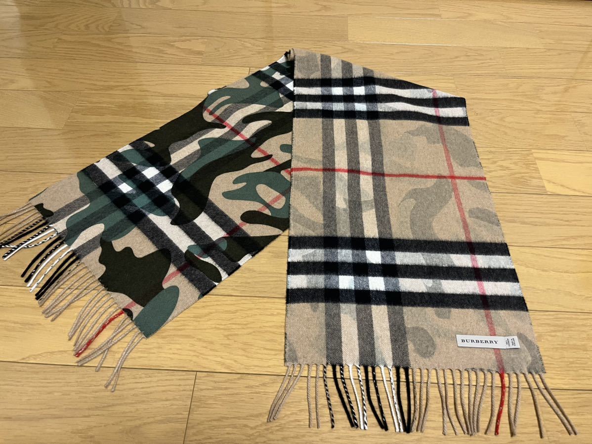 予約販売】本 BURBERRY バーバリー マフラー カシミア100