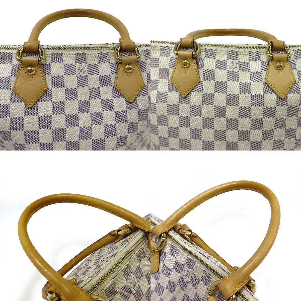 171s LOUIS VUITTON ルイヴィトン ダミエ アズール サレヤPM N51186 ハンドバッグ_画像6