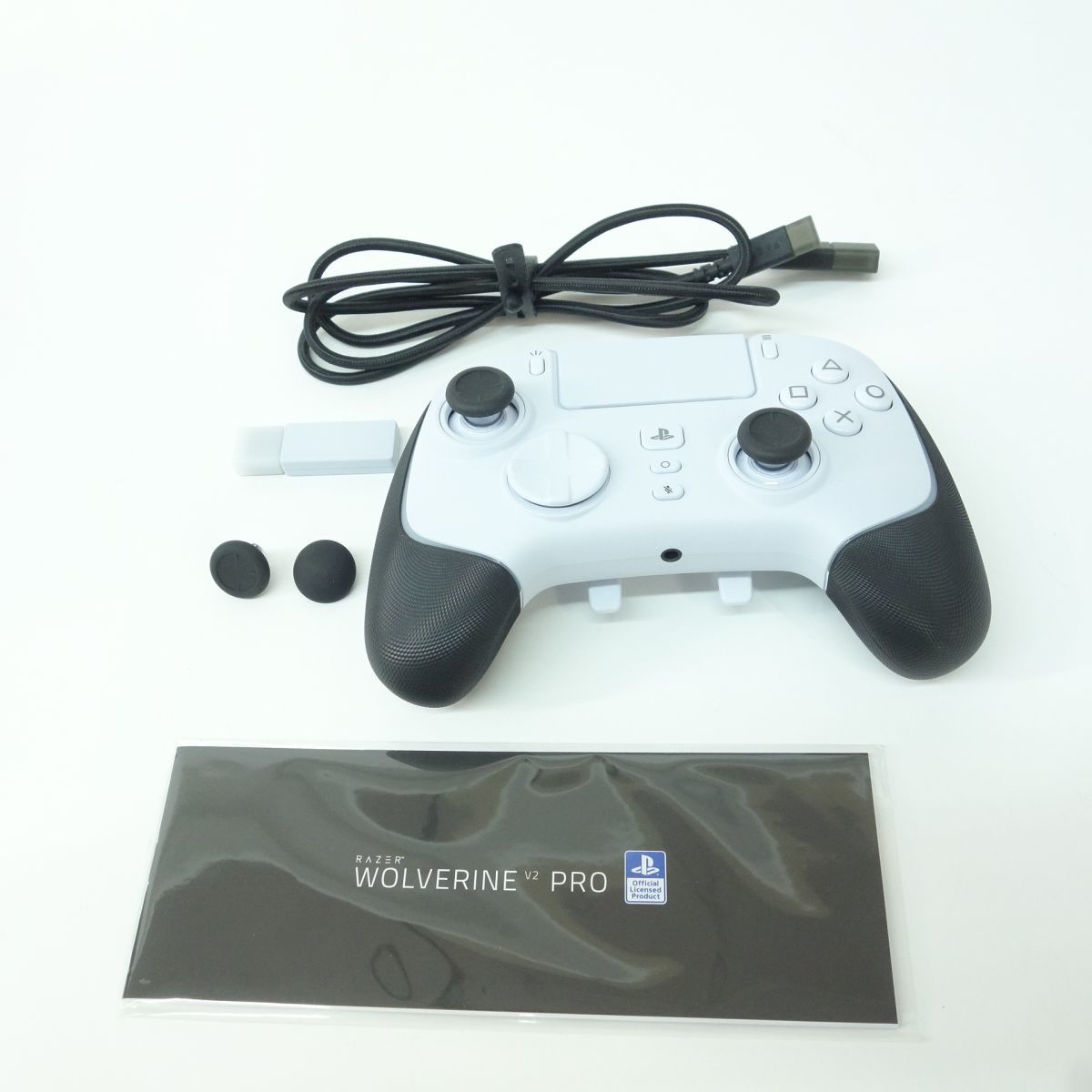 099 PlayStation/プレイステーション RAZER WOLVERINE v2 PRO ホワイト