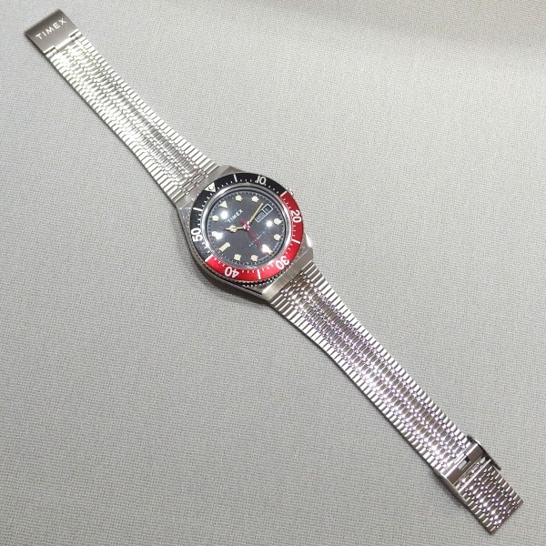  хорошая вещь *TIMEX M79 автоматический черный x красный TX-TW2U83400 самозаводящиеся часы наручные часы Timex *