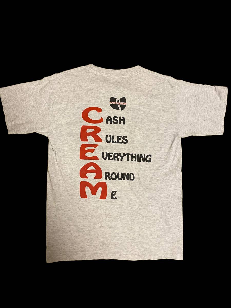 WU-TANG CLAN CREAM ウータン クラン クリーム ラップT RAPTEE WU-TANG CLAN CREAM ウータン クラン クリーム ラップT RAPTEE