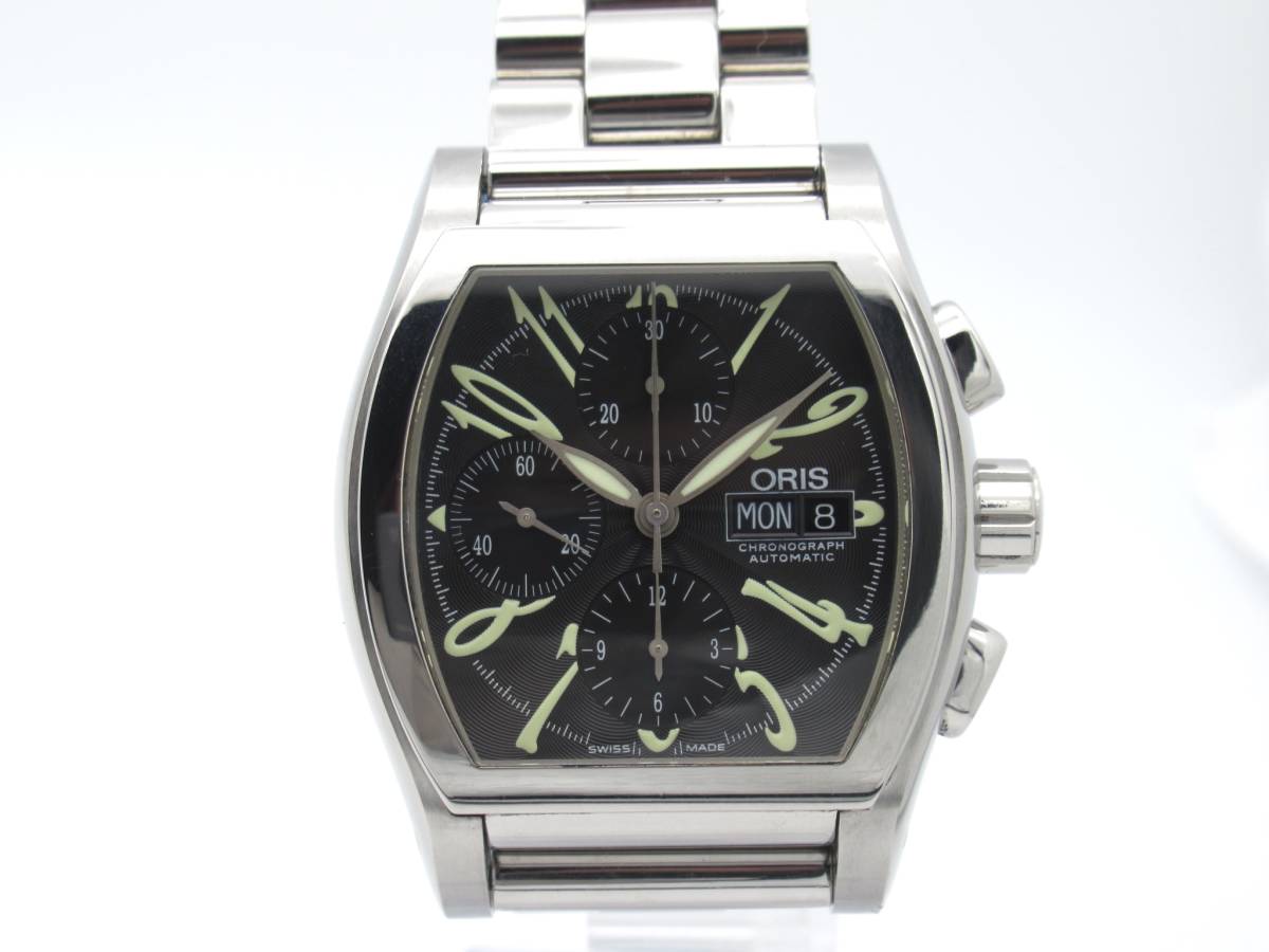 Yahoo!オークション - ORIS オリス MILES マイルス CHRONOGRA...