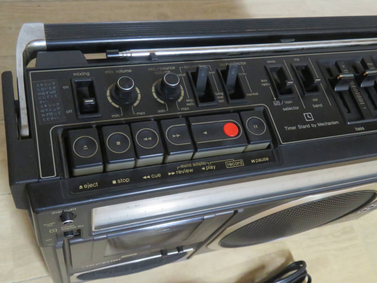 Sản phẩm National ナショナル RQ-568 ラジカセ ラジオカセット
