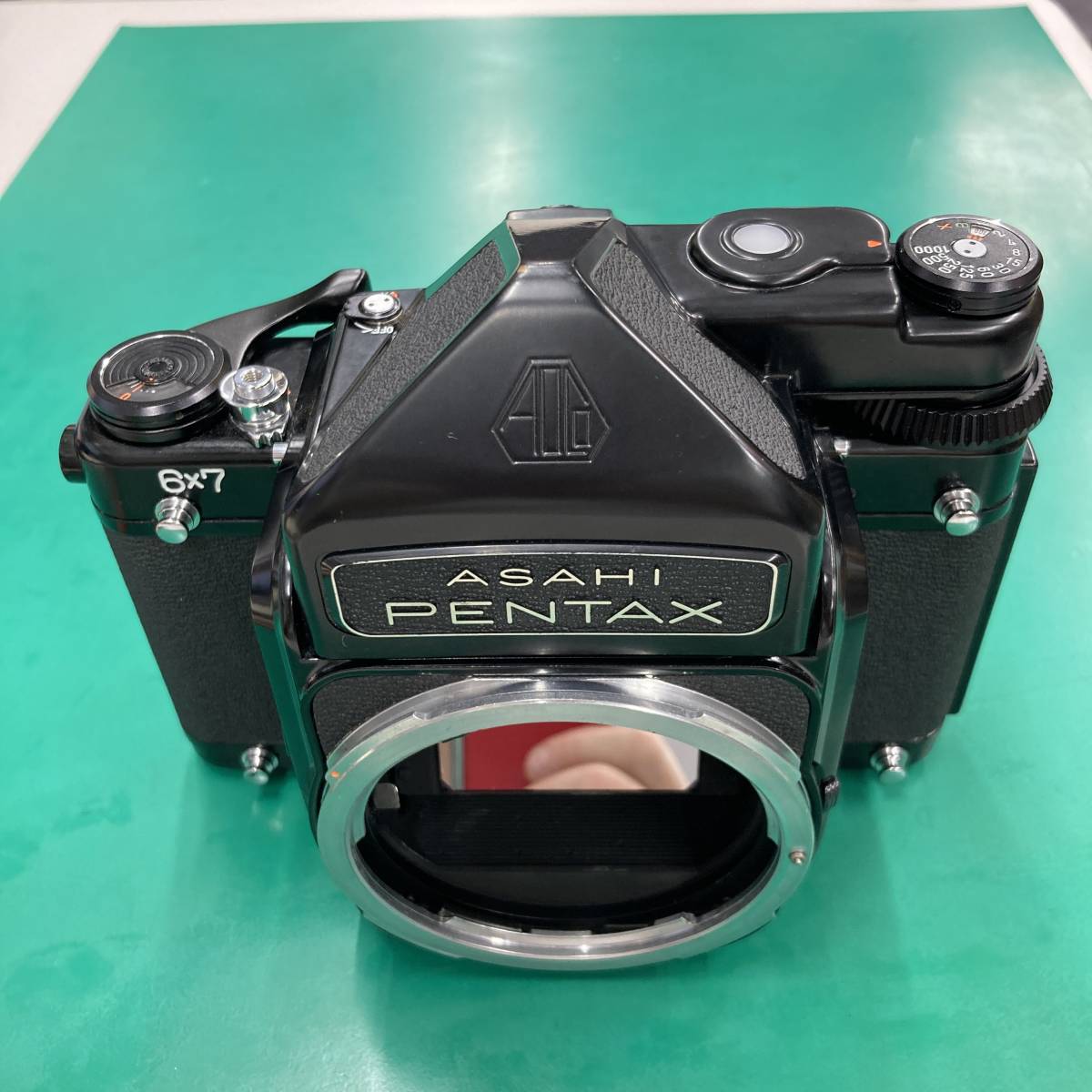 競売 ６×７ 中判カメラ PENTAX ペンタックス 初期型 EX00082 現状渡し
