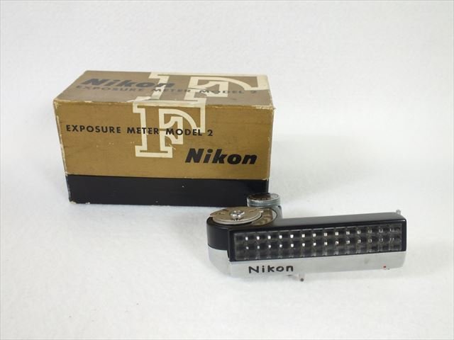 ☆ Nikon ニコン EXPOSURE METER MODEL 2 露出計 元箱付き 中古 現状品