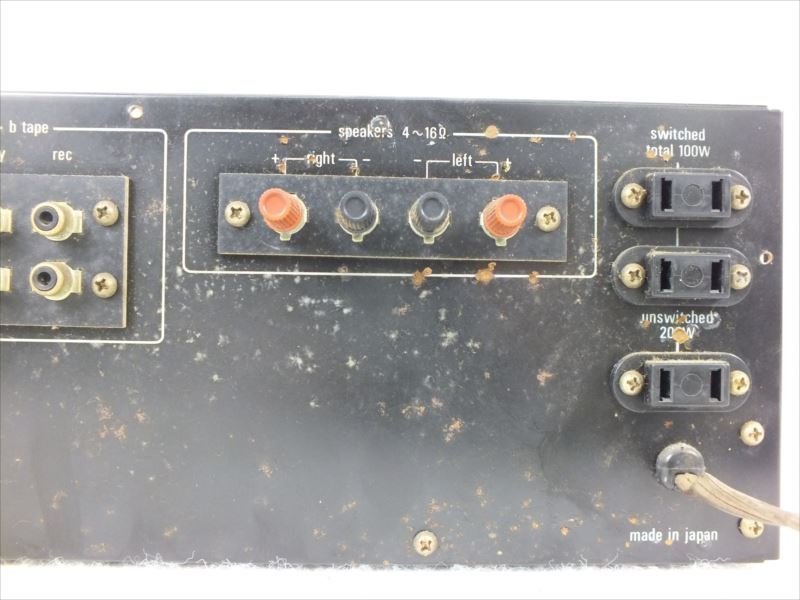 ♪ TRIO トリオ KT-3300 KA-3300 チューナー 中古 現状品 230911Y7019_画像9