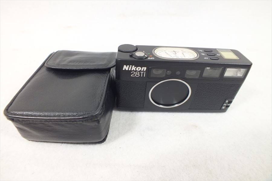 Yahoo!オークション - □ Nikon ニコン 28Ti コンパクトカメラ ソフト...