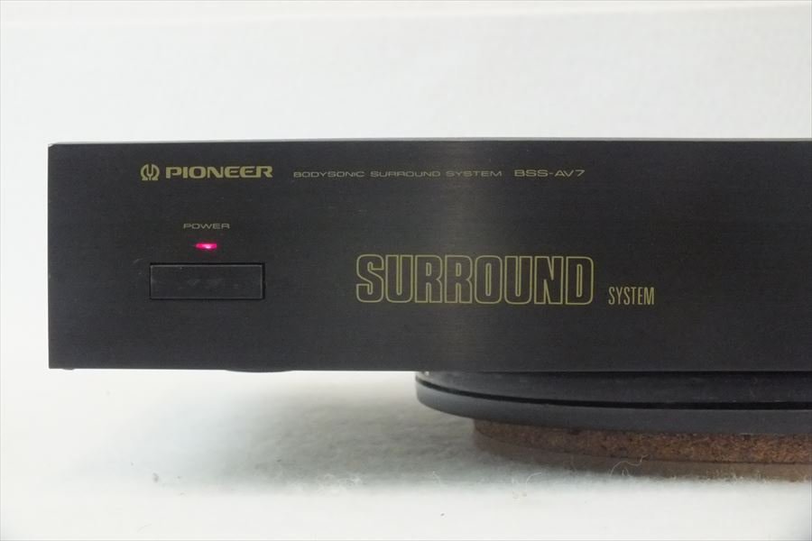 ☆ PIONEER パイオニア BSS-AV7 アンプ 中古 現状品 230407J6311_画像3