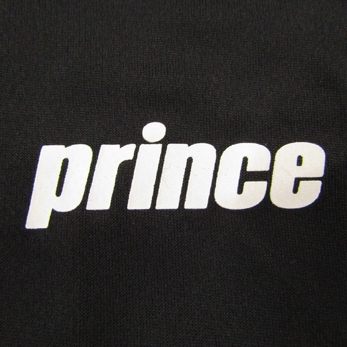 プリンス 半袖Ｔシャツ ボーダー柄 スポーツウェア トップス メンズ Lサイズ ブラック prince_画像4