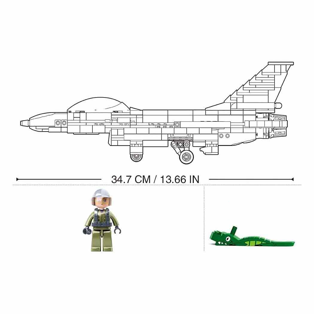 F-16 борьба * Falcon истребитель Lego сменный 