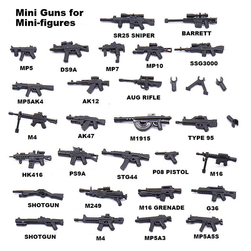 LEGO сменный ружье * оружие примерно 27 позиций комплект жизнь ru Schott gun . ружье 