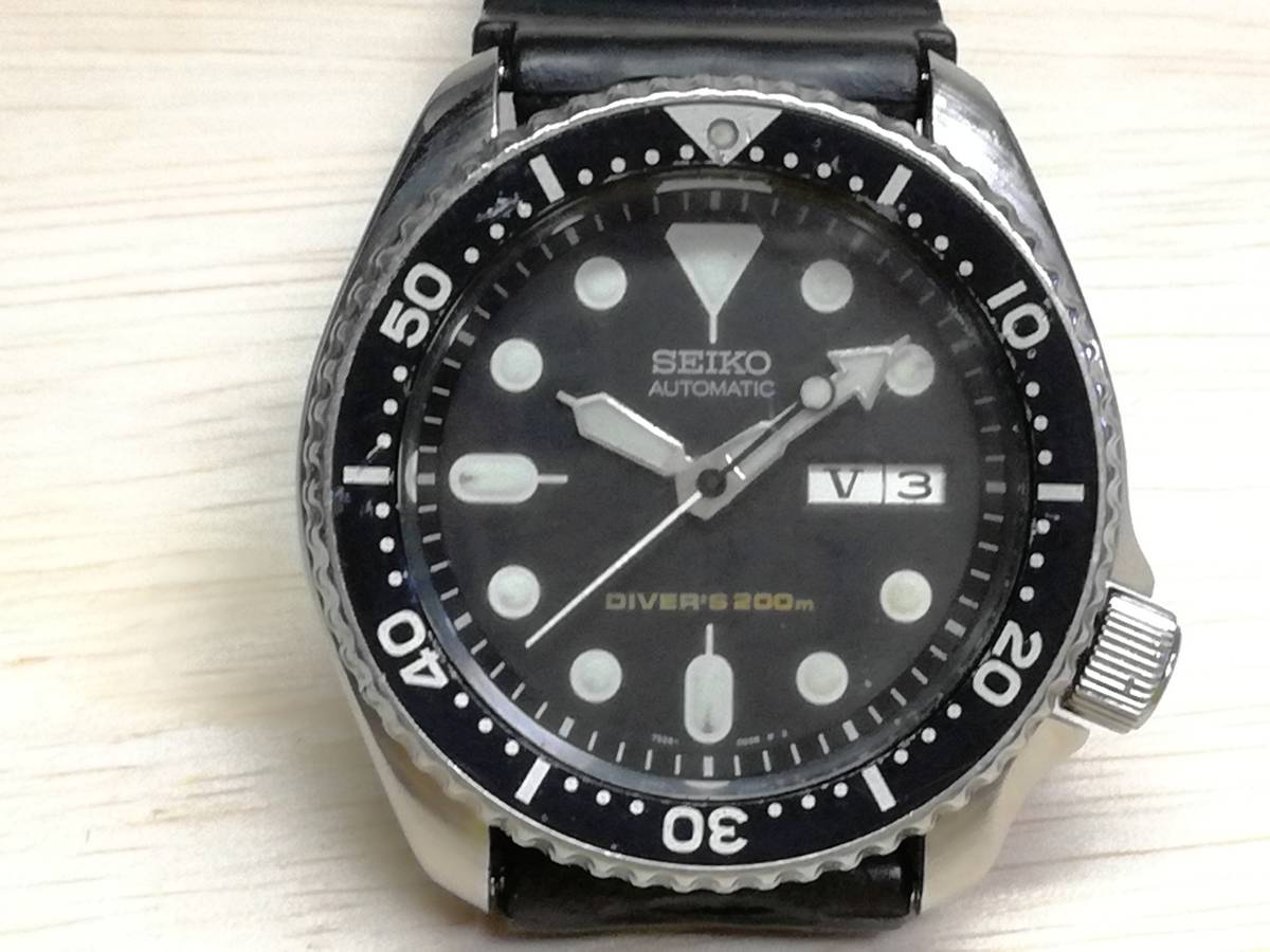 現状渡し セイコー SCUBA DIVER'S 7S26-0020 Vintage SEIKO diver watch 自動巻