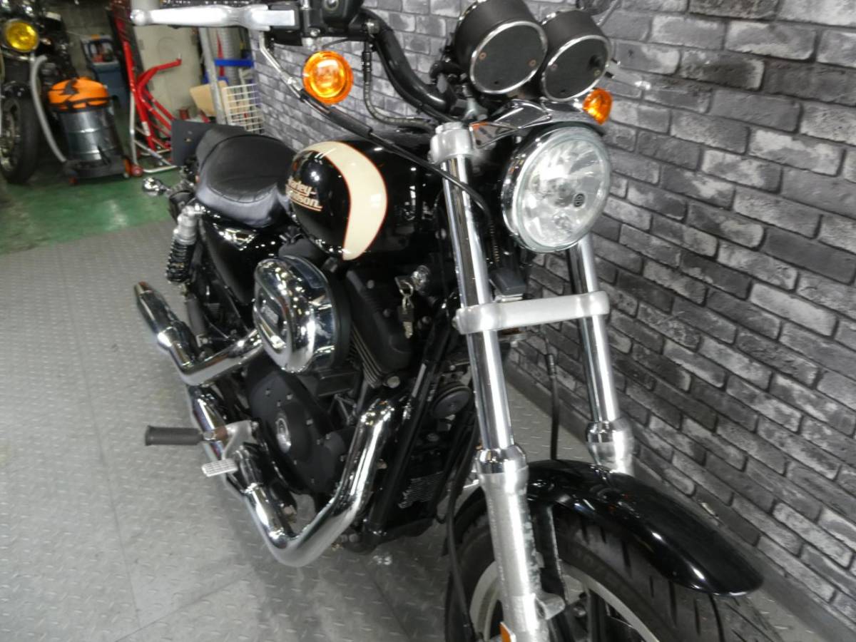 * Harley Davidson XL1200R боковая сумка крепление, опора Garmin navi держатель Osaka из большой запад association 