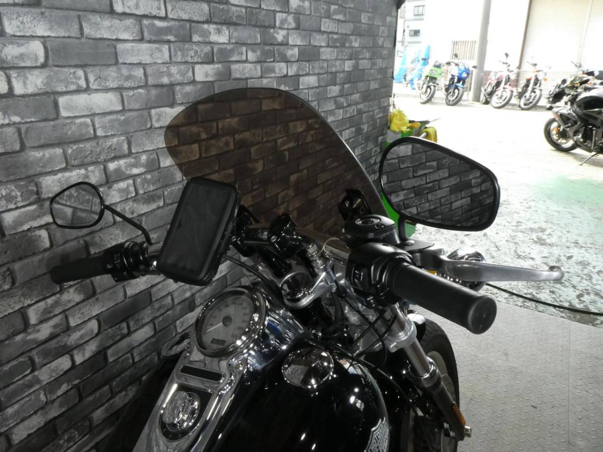 * Harley Davidson FXDF Fat Bob sk Lee min Eagle muffler back rest screen Osaka from large west association 