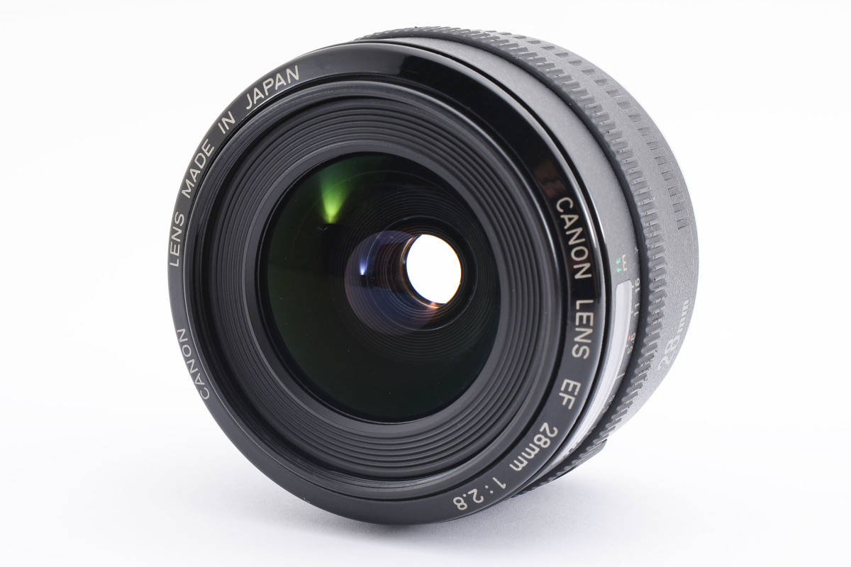 Yahoo!オークション - Canon EF 28mm F2.8 広角単焦点レンズ Yahoo!オークション - Canon EF 28mm F2.8 広角単焦点レンズ