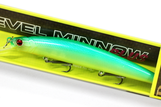 ★RAID JAPAN レイドジャパン LEVEL MINNOW PLUS レベルミノー プラス#LMP-006 LIME CHART★_画像1