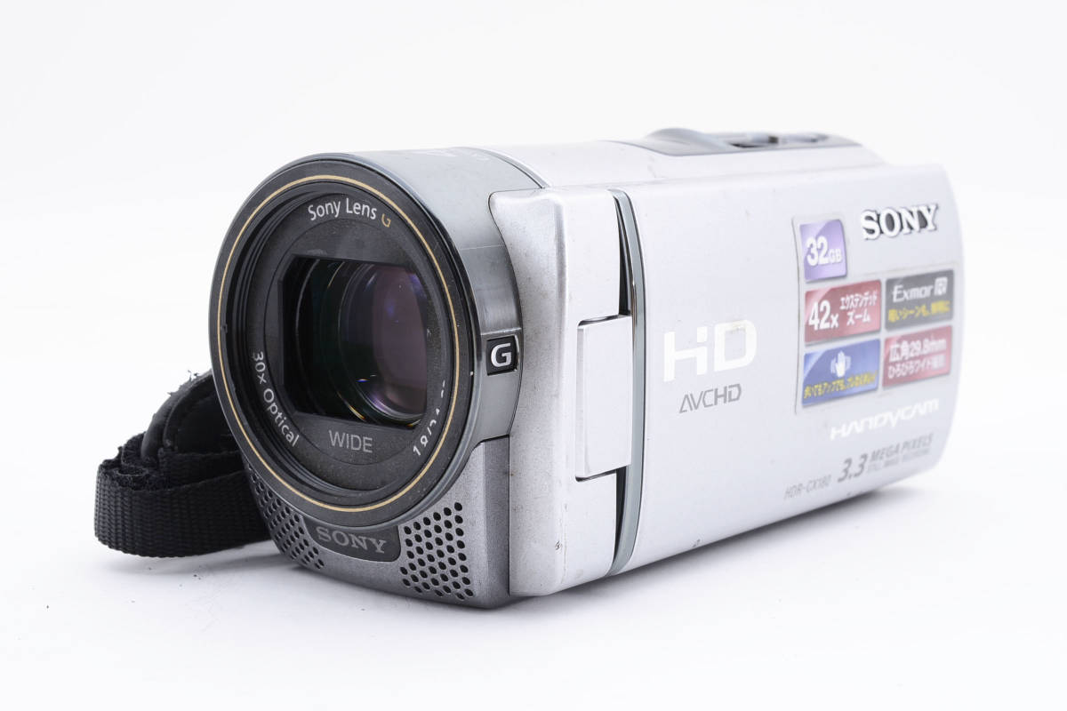 爆売り！ ☆動作品☆ デジタルハイビジョンビデオカメラ HDR-CX180