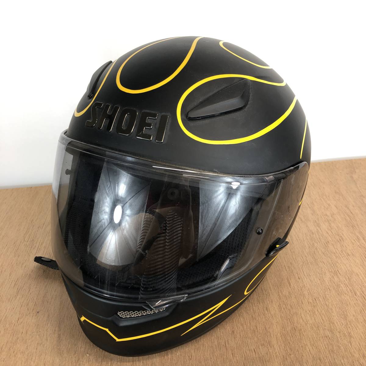 ショウエイ Z-6 ヘルメット ピンストライプカスタム マットブラック XL