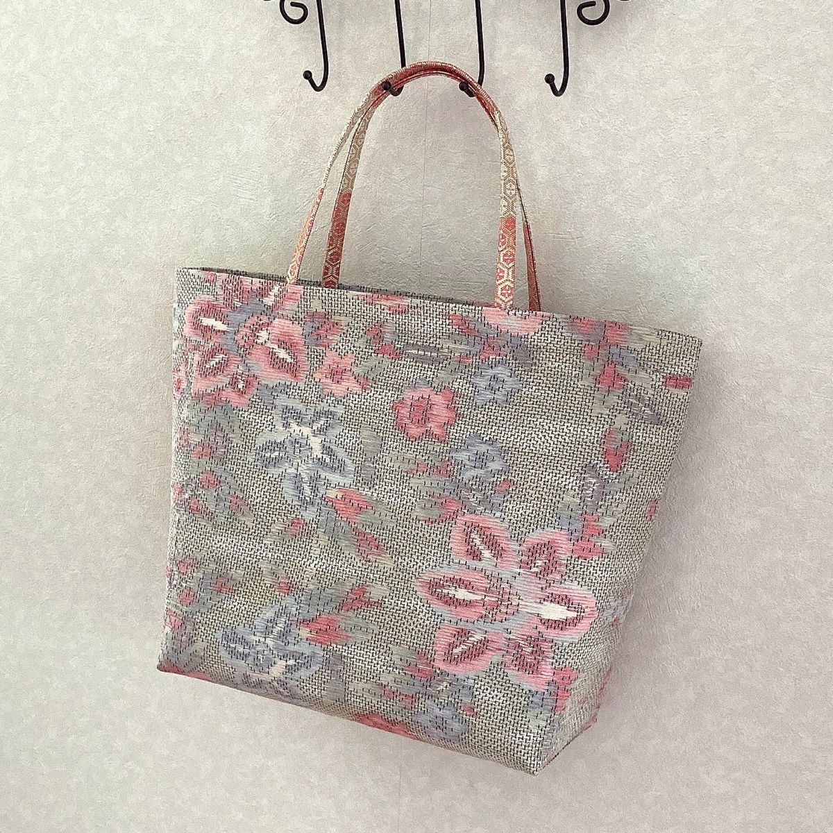 人気提案 トートバック 着物 リメイク ハンドメイド バッグ(女性用