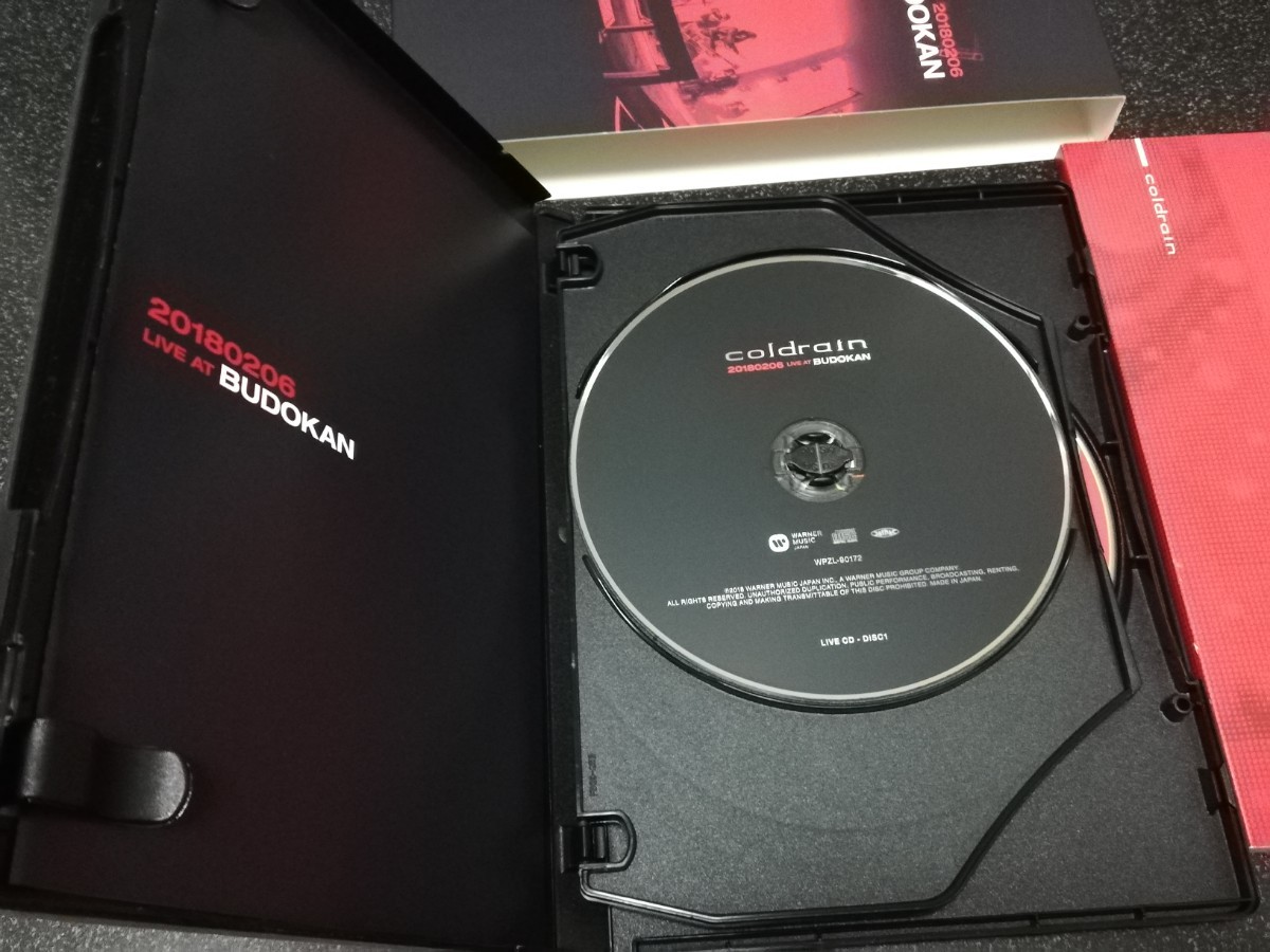 ■即決■coldrain「20180206 LIVE AT BUDOKAN」2CD+DVD■_画像8