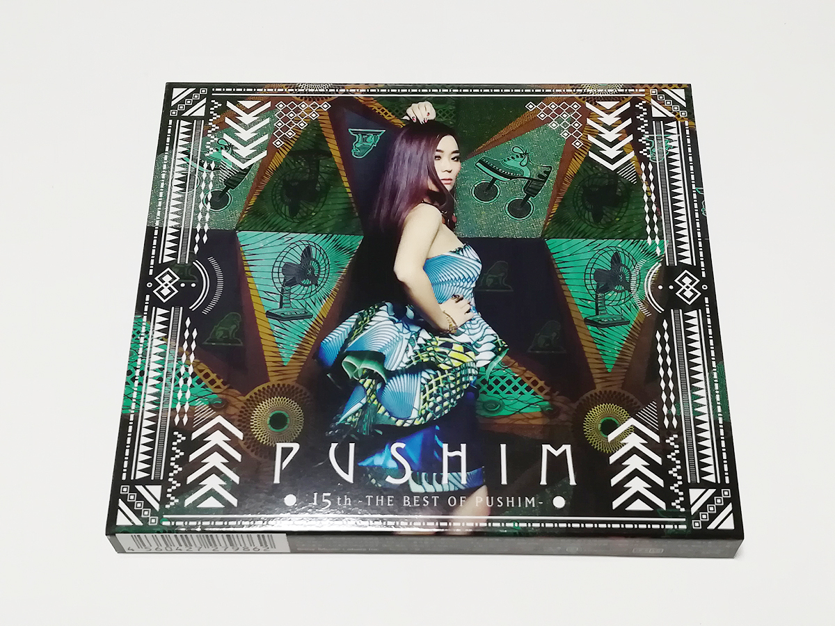CD｜PUSHIM(プシン)／15th -THE BEST OF PUSHIM- 初回生産限定盤 (CD+DVD) ベストアルバム_画像1