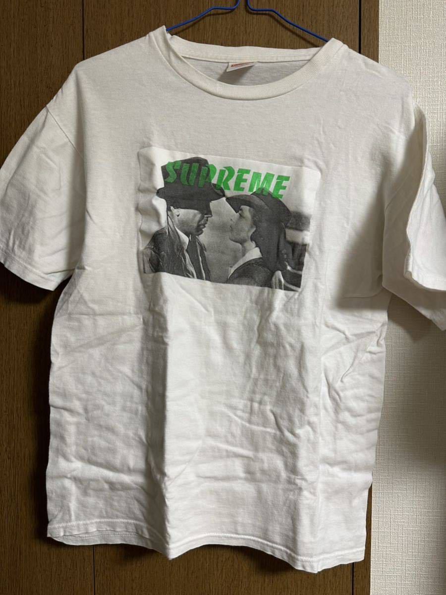 送料210円● Supreme LOGO Tee size:M シュプリーム ロゴ Tシャツ_画像1