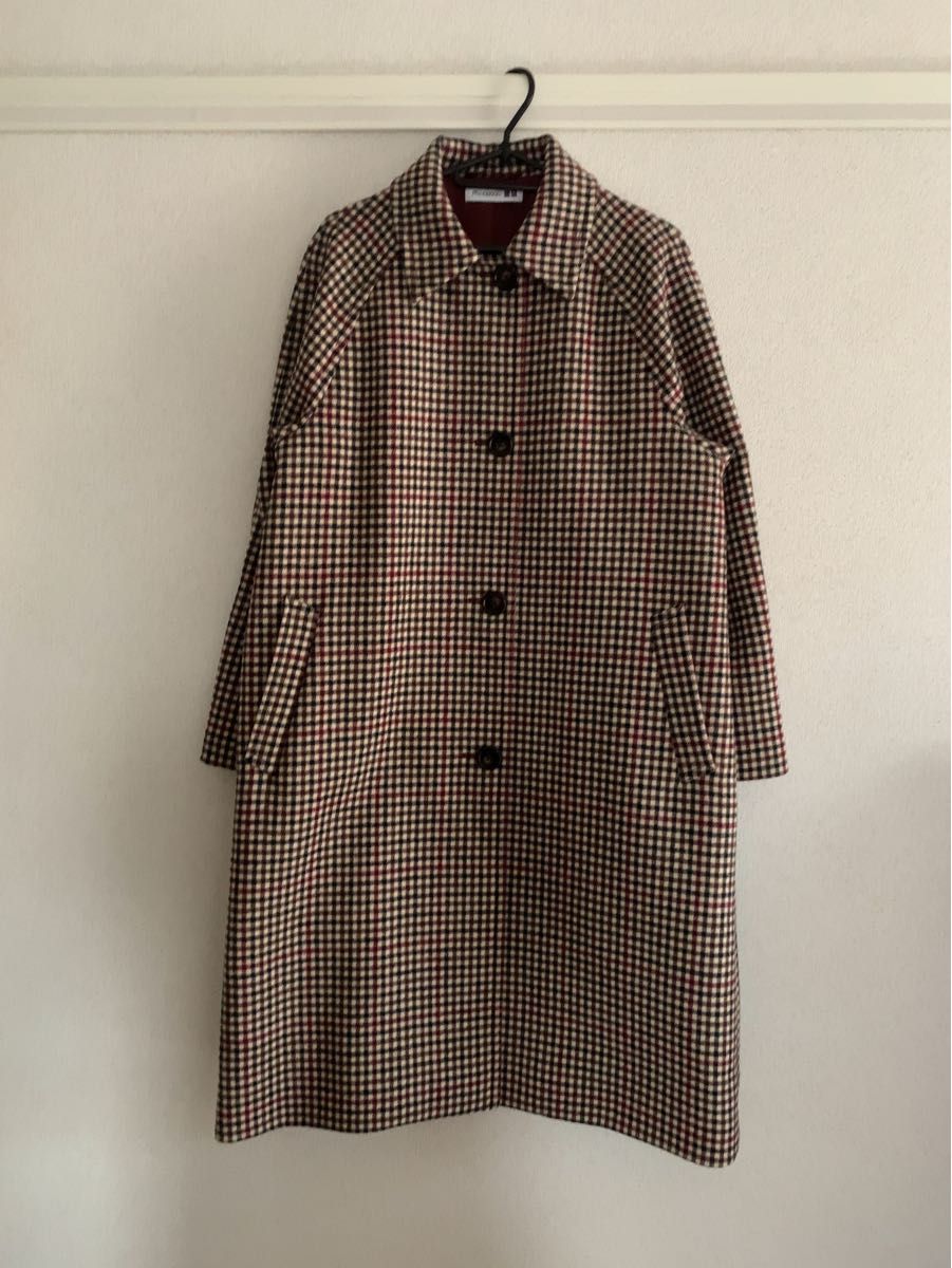 【待望★】 ユニクロ JW ANDERSON コラボ ステンカラーコート チェック M ジャケット・アウター