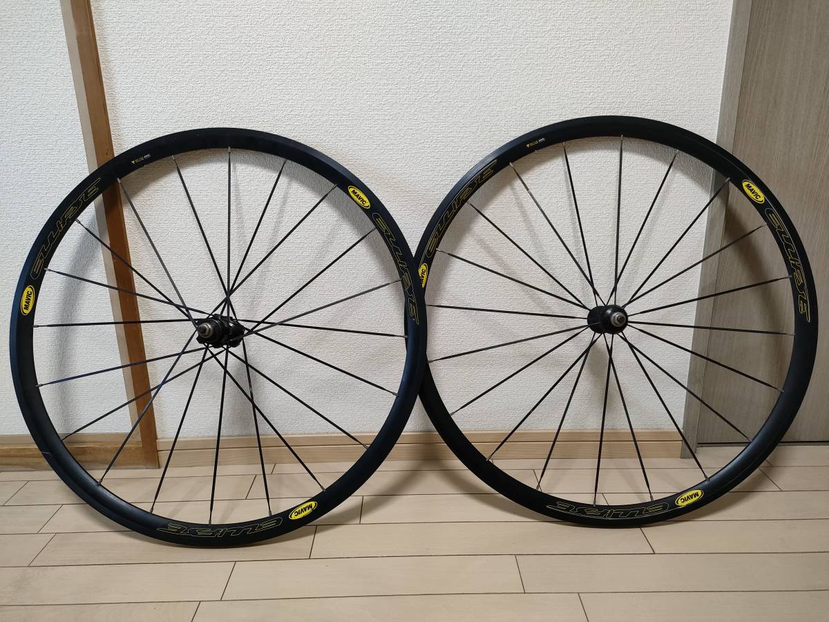Mavic エリプス ピストホイール 前後セット 書き出し Mavic エリプス ピストホイール 前後セット 書き出し