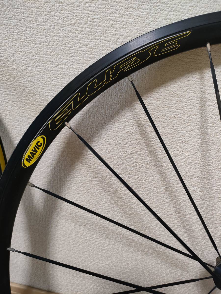 MAVIC ellipse トラックホイール前後セット マビック ピスト MAVIC ellipse トラックホイール前後セット マビック ピスト
