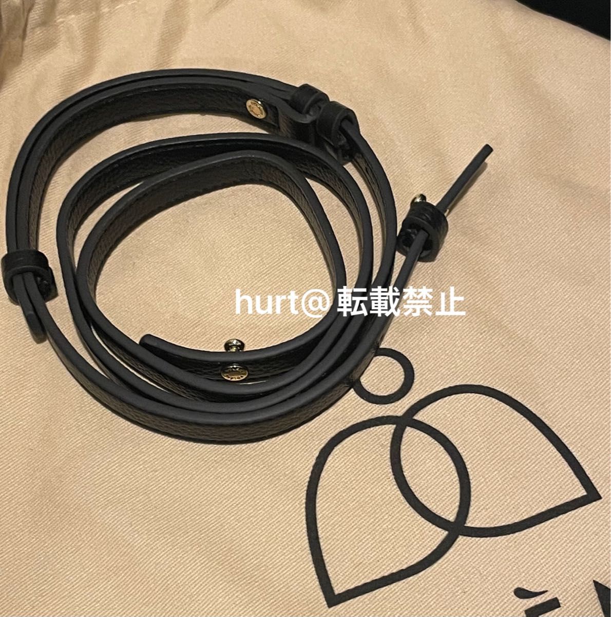 新品未使用】POLENE ポレーヌ ナンバーナイン BLACK ブラックの+