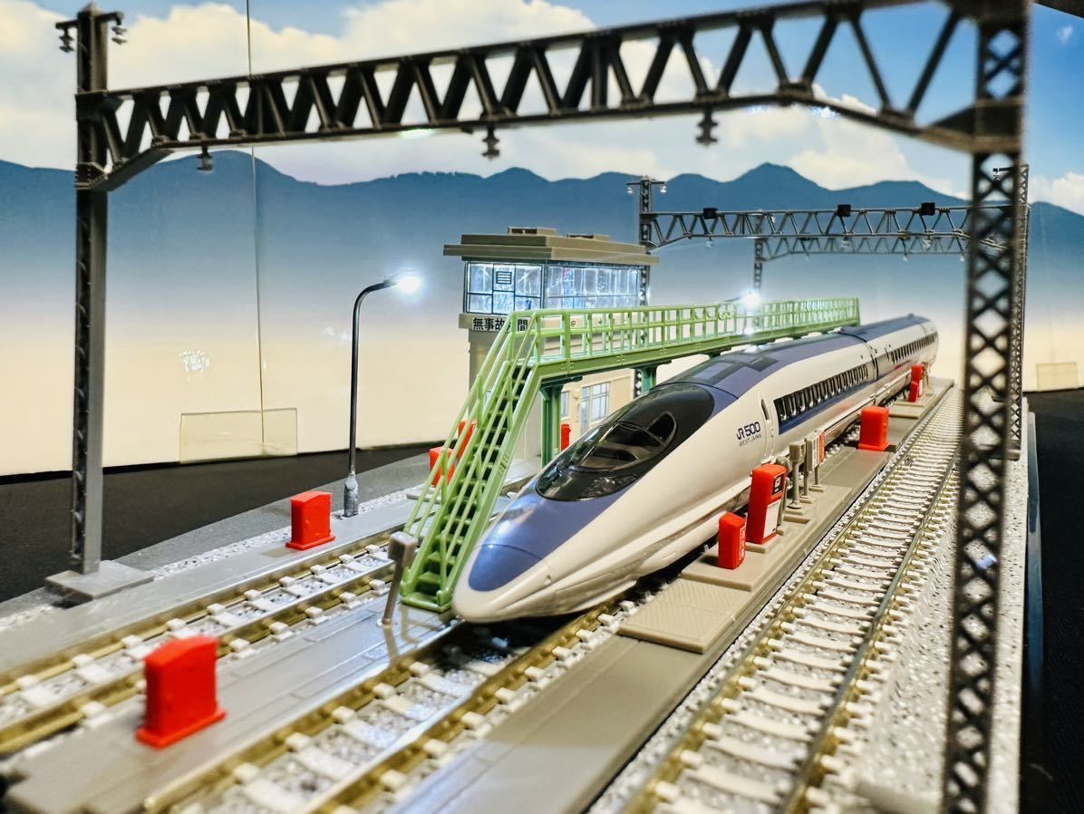 鉄道模型 Nゲージ ジオラマ 車両基地 展示台 展示ケース ディスプレイ