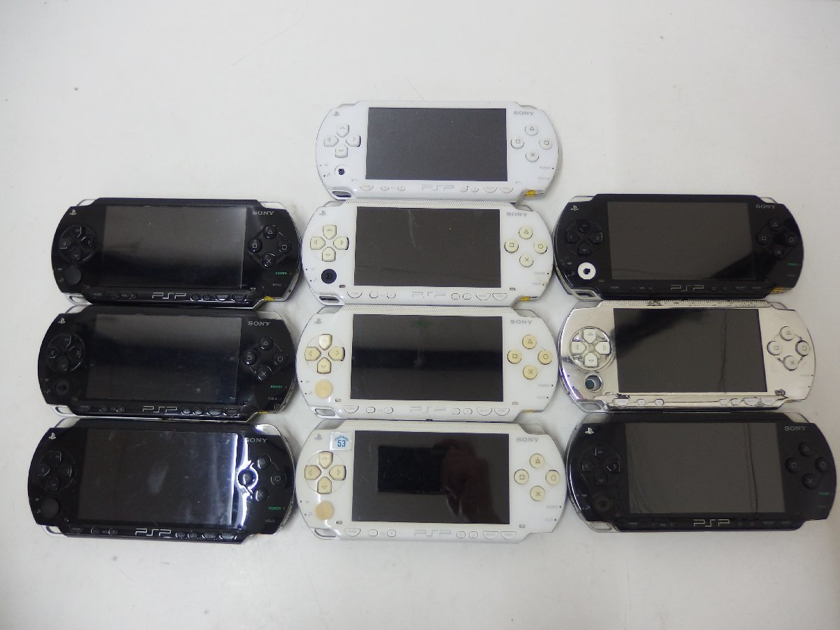 買い限定8 /Zク3499 SONY プレイステーションポータブル PSP-1000 10台