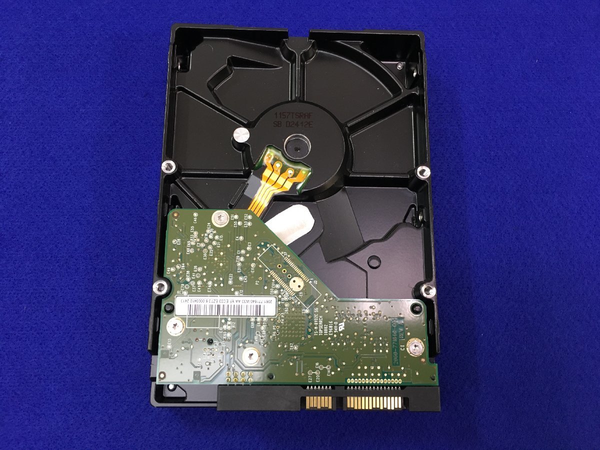 レ■L4386　換装用HDD SATA 3.5インチ ★ 正常動作品 ★ Panasonic DMR-BWT520 中古 交換用HDD【WD5000AVCS】500GB_画像3