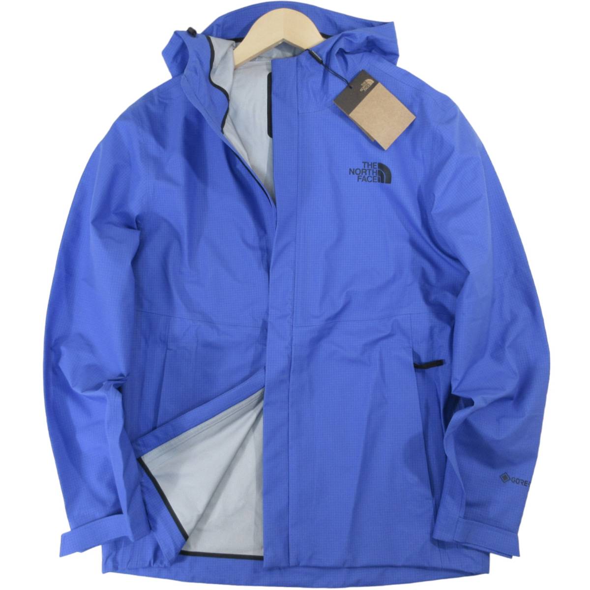 新品◆THE NORTH FACE◆防水 透湿 防風 GORE-TEX BASIC JACKET 22 ベーシック ジャケット XL ロイヤルブルー◆ノースフェイス◆J1204の画像1