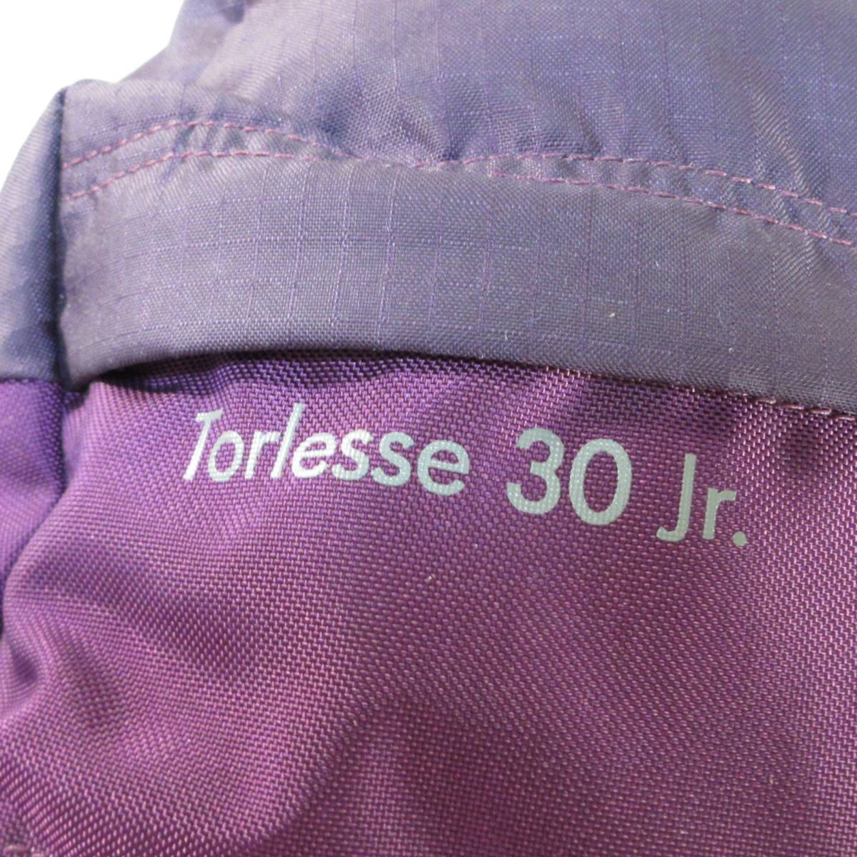 定1.8万 新品◆macpac◆Torlesse 30 Jr. トーレス ジュニア 30L 紫◆マックパック アウトドア バックパック リュック◆afb J005_画像8