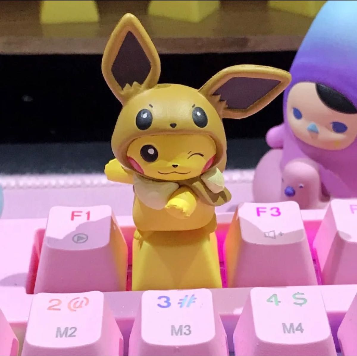 ピカチュウ ポケモン キーキャップ ピカチュウ ポケモン キーキャップ
