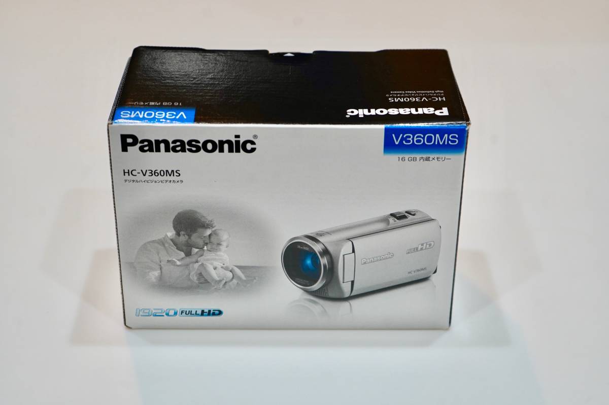 新作人気モデル Panasonic ビデオカメラ HC-V360MS-W パナソニック