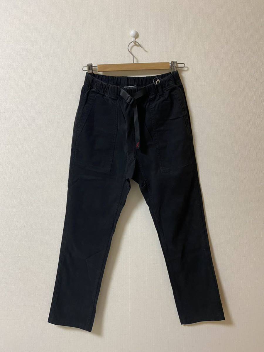 高い素材】 新品 グラミチ コットン パンツ ブラック Sサイズ 男性用