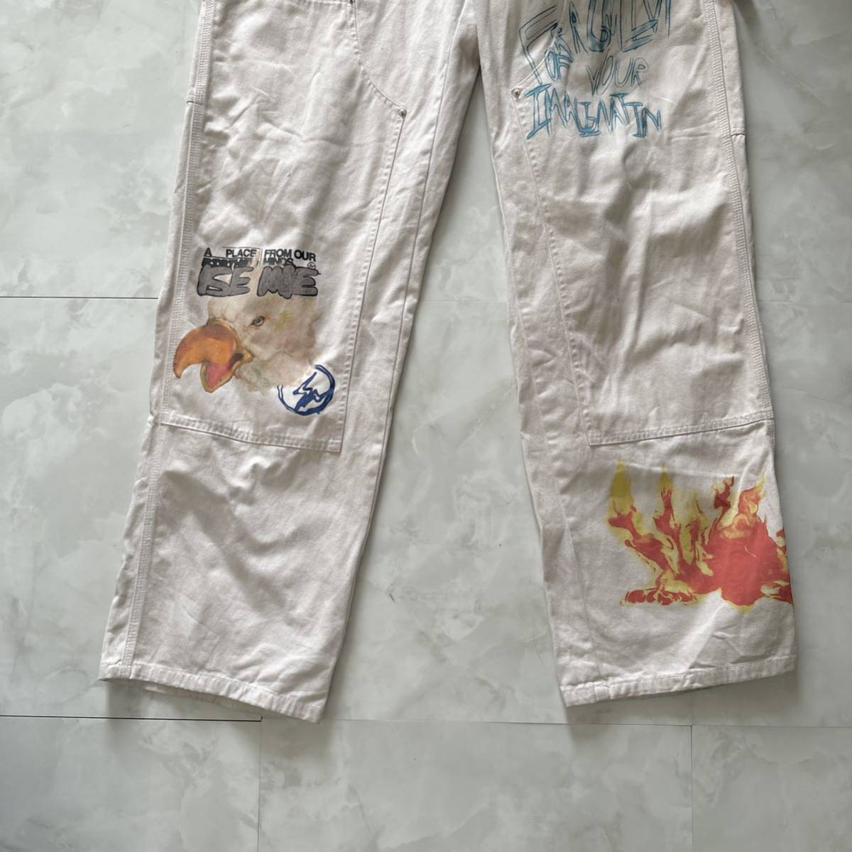 Cactus Jack fragment】J-HOPE着用 ペインターパンツ ワーク Cactus Jack fragment】J-HOPE着用 ペインターパンツ ワーク