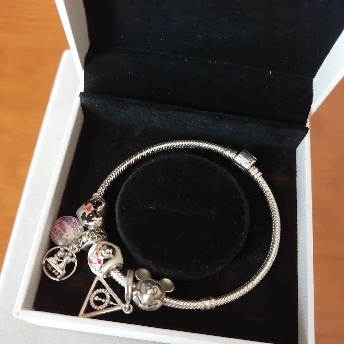 有名ブランド PANDORA パンドラ Silver925 DISNEY 専用ボックス付き 激