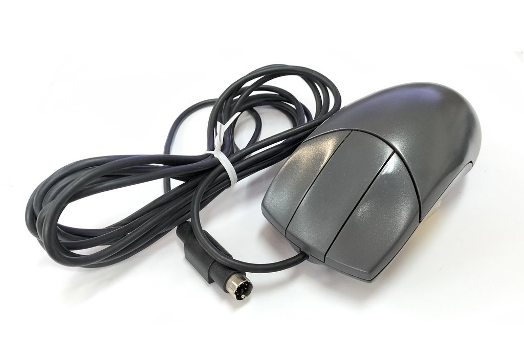 sgi M-S43 PS/2 connection 3 button ball mouse 