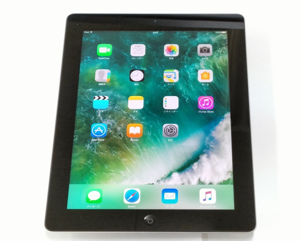第四世代 Apple iPad Wi-Fi 16GB 9.7インチ MD510J/A IOS10.3.3_画像1