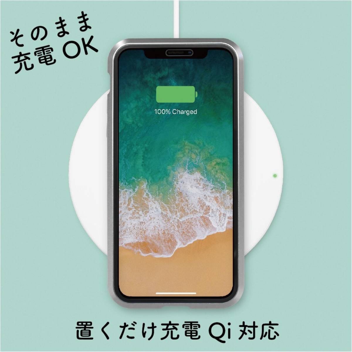 iPhone XSMax ブラック 両面強化ガラス 全面保護 アルミ合金 磁気吸着 耐衝撃 iPhone7/8/SE2/SE3/X/XS/XR/12/12Pro/7Plus/8Plus ケース_画像5