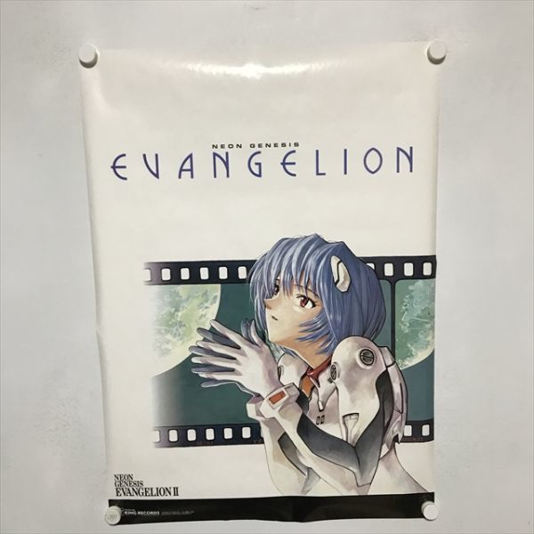 A64330 ◆エヴァンゲリオン　綾波レイ B2サイズ ポスター 送料350円 ★5点以上同梱で送料無料★_画像1