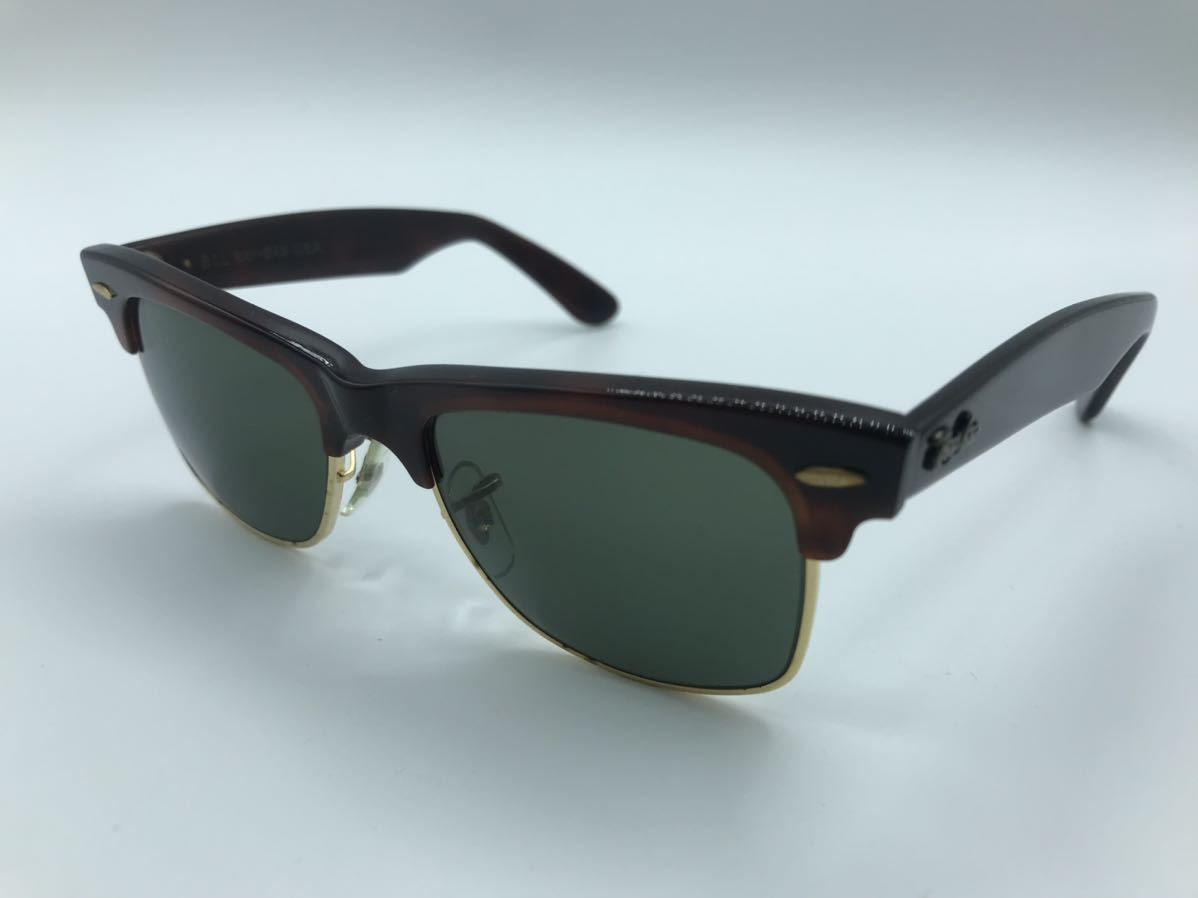 【入手困難】【美品】【B&L 】ボシュロムRay-Ban U.S.A. WAYFARER MAX1レイバン ウェイファーラーマックス1B L砂打ち/鼈甲調/ケース付_画像1